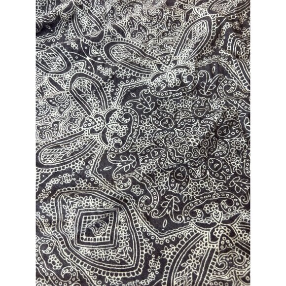 Soma Wknd Maxi Lounge Summer Dress M Paisley Boho Super Soft Rayon Blend Beachy - Picture 8 of 9